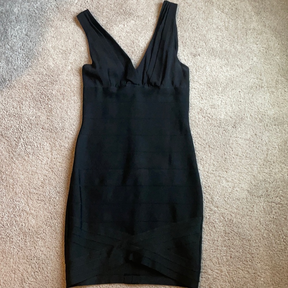 Bebe Black Dress Size Small